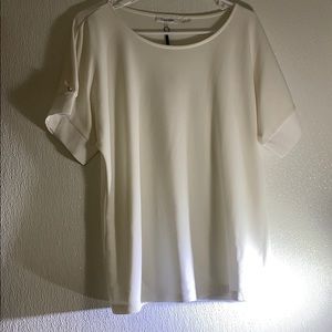 White Calvin Klein Blouse BRAND NEW